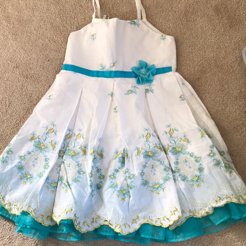 Gorgeous Spring dress with embroidery
